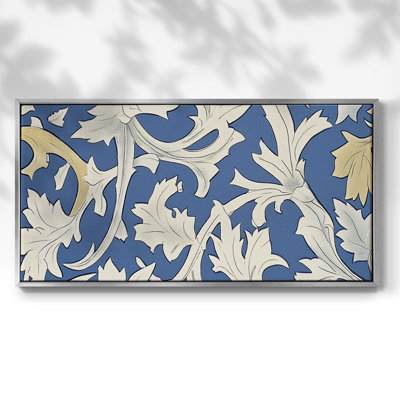 Série abstraite-VII - Toile tendue avec châssis encadré - Prêt à être accroché
