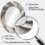 White Minimalisme Spiral Poteries - Miroir mural blanc moderne ovale-460737859