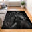 Floral Symphony Non Woven Thin Type Printed Rug Captures the Essence of Spring in Your Living Spaces-127419115