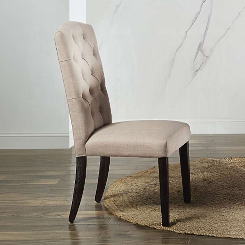 Linen Upholstered Dining chairs