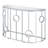 Woundley 42.13'' Glass Top Console Table