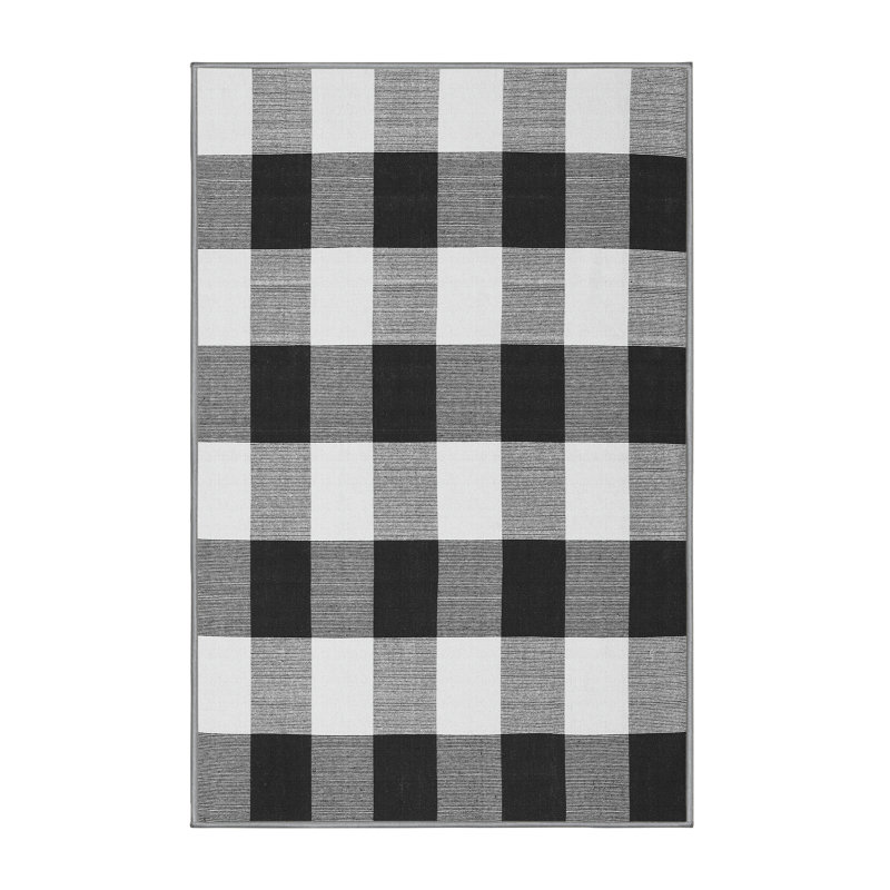 Tapis gris contemporain 3015, Rectangle 4 pi x 6 pi