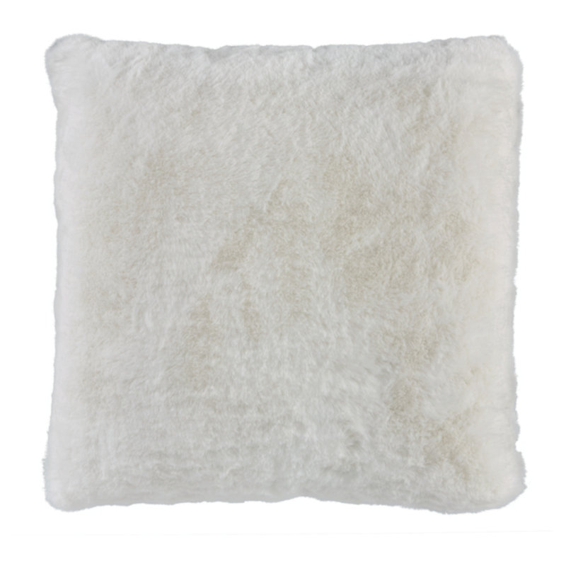 Sceinnker Solid Colour Throw Pillow, White