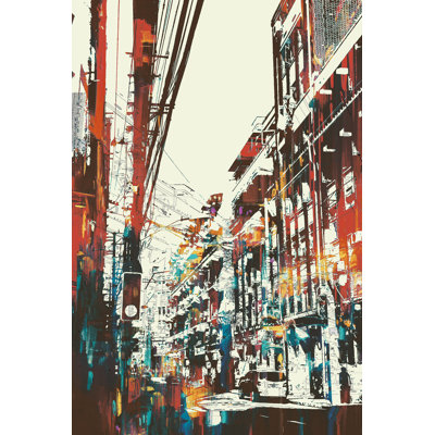 " Urban Street " Painting Print