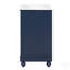 Meuble-lavabo moderne avec rangement à fermeture en douceur, tablette réglable et lavabo en céramique, design élégant et fonctionnel-961046189