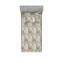 Almond Green/Pale Pink Floral