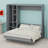 Murphy Bed Wall Bed With Shelves-1959947942-1959947943