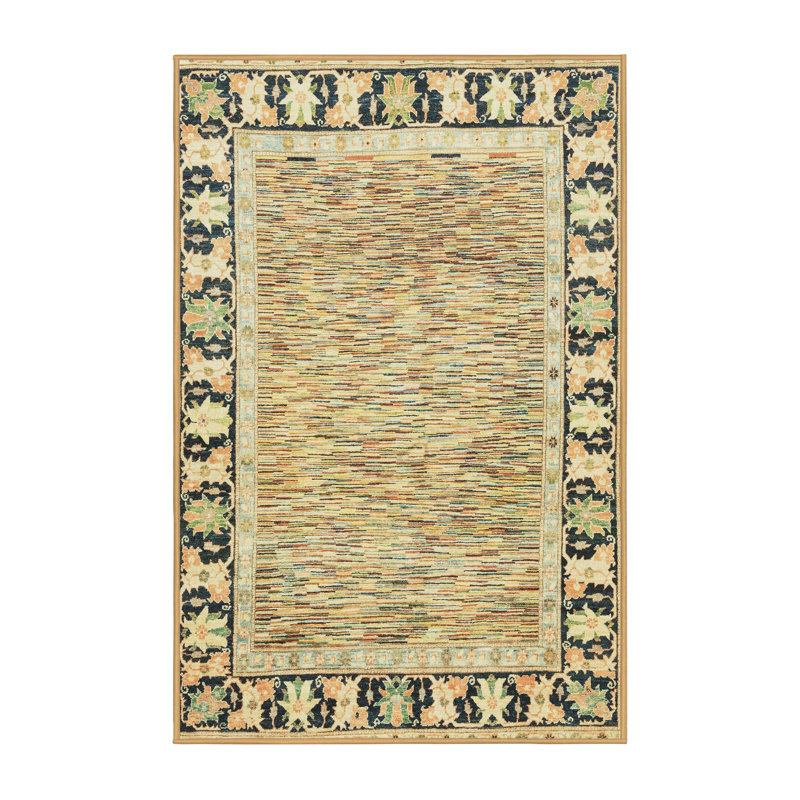 Abstract Indoor Rug, Rectangle 2' x 3'