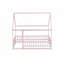 Lit en bois avec structure de toit House House-1017201609-1017201610