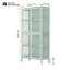 Vaisselier en acier de 59,06 po de largeur Neschka-813664202