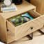 Landers 2 Drawer Modern Bedside Table
