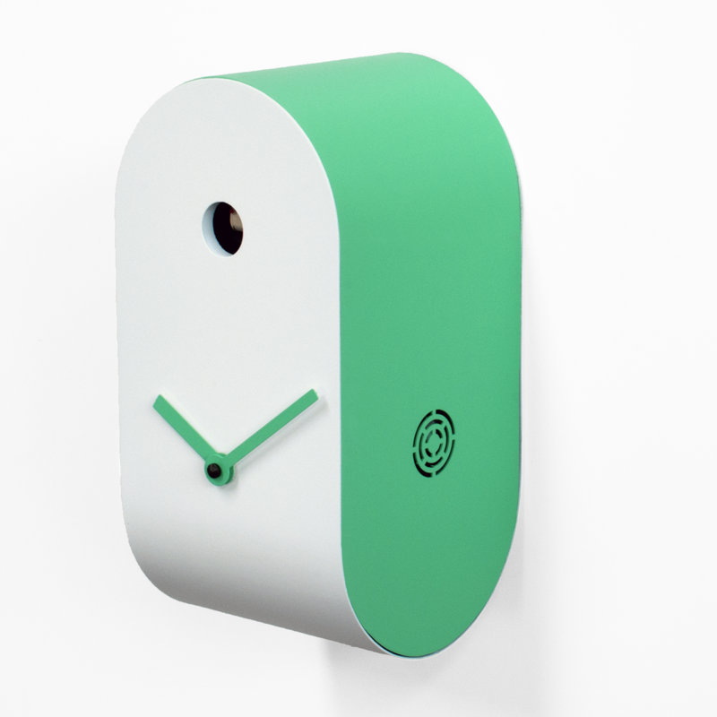Bane Metal Wall Clock, Green