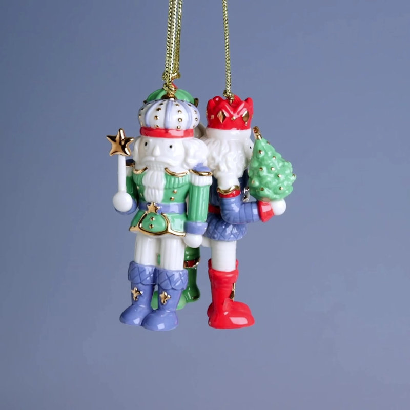 Nutcracker 3-Piece Ornament Set