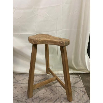 Durick Solid Wood Accent Stool