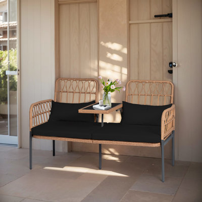 Usan 54'' Wide Straight Loveseat with Cushions