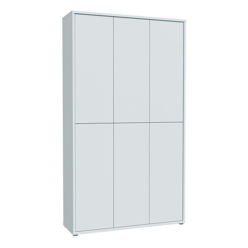 Rylon 24 Pair Shoe Storage Cabinet, Grey