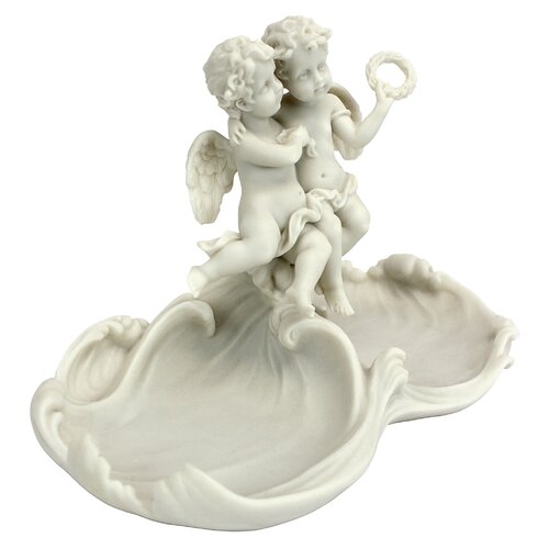 Design Toscano Versailles Angels Font Decorative Soap Dish & Reviews ...