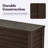 Outdoor & Indoor 150 Gallon Storage Deck Box, ‎lockable Resin Patio Bin & Bench For Garden Tools-106496888