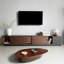 Wabi-sabi style solid wood TV cabinet-128477605