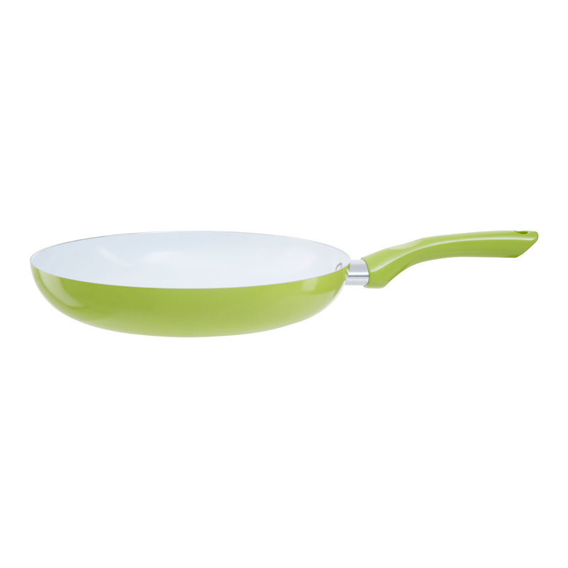 Aluminum Non-Stick Frying Pan, 28cm W, Green