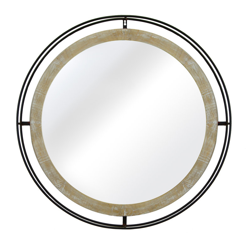 Miroir en bois 32,1 po