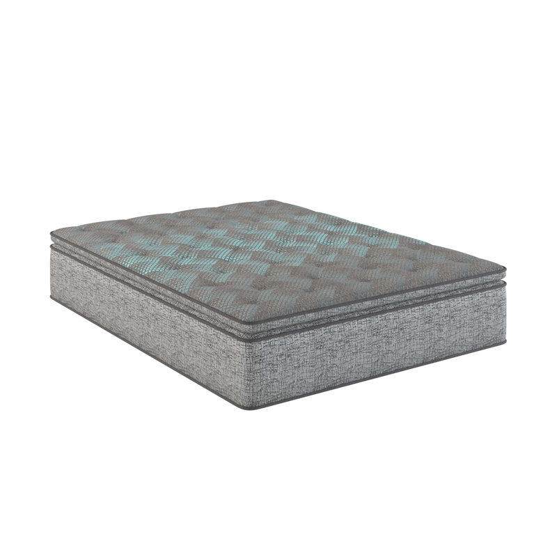 Restonic Comfort Care 12" Hybrid Euro Top Mattress, Individual Pocketed Coil Mattress , Plush Comfort, , Extra-long Twin