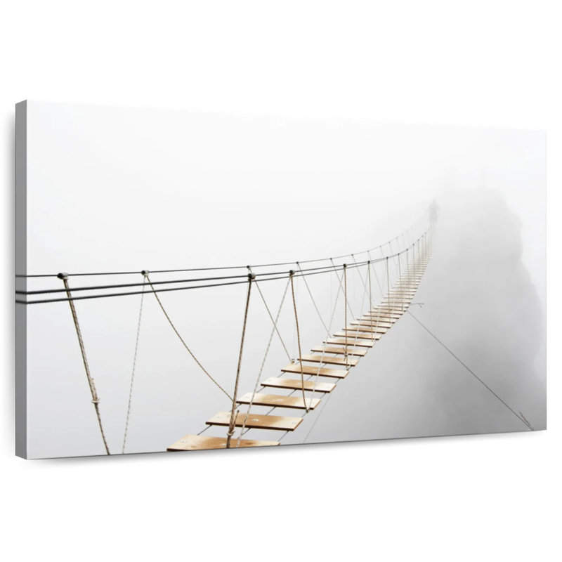 Pont suspendu Lilie Foggy, H 30 po x l 45 po