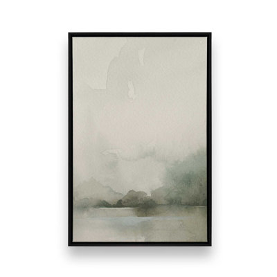 Muted Green Tranquility II Canvas Print