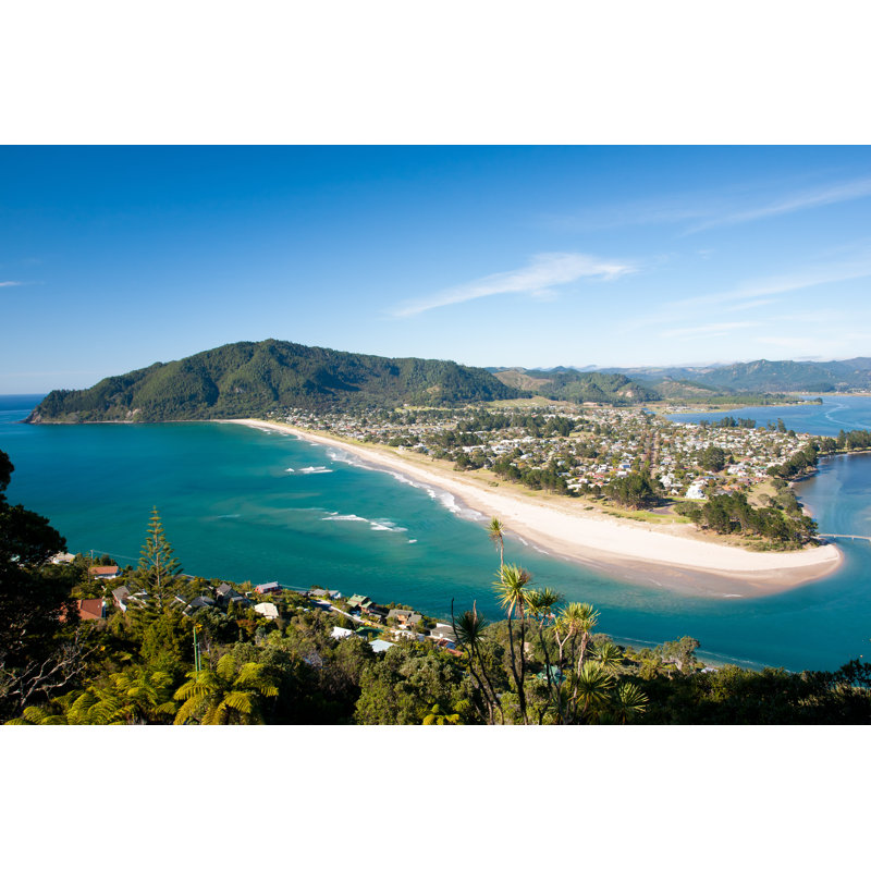 Burress Coromandel Peninsula, New Zealand by Ianwool - Wrapped Canvas Print, 30cm H x 46cm W x 3.8cm D