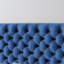 Tête de lit contemporaine en velours bleu marine pour grand lit, pieds réglables, tissu d'ameublement à point losangé, belle tête de lit grand, réglable moderne, style-1492223023