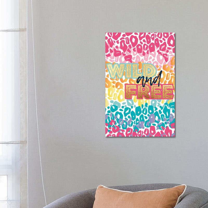 Wild Rainbow by Jessica Weible - Wrapped Canvas Gallery-Wrapped Canvas Giclée, 66.04 cm H x 45.72 cm W