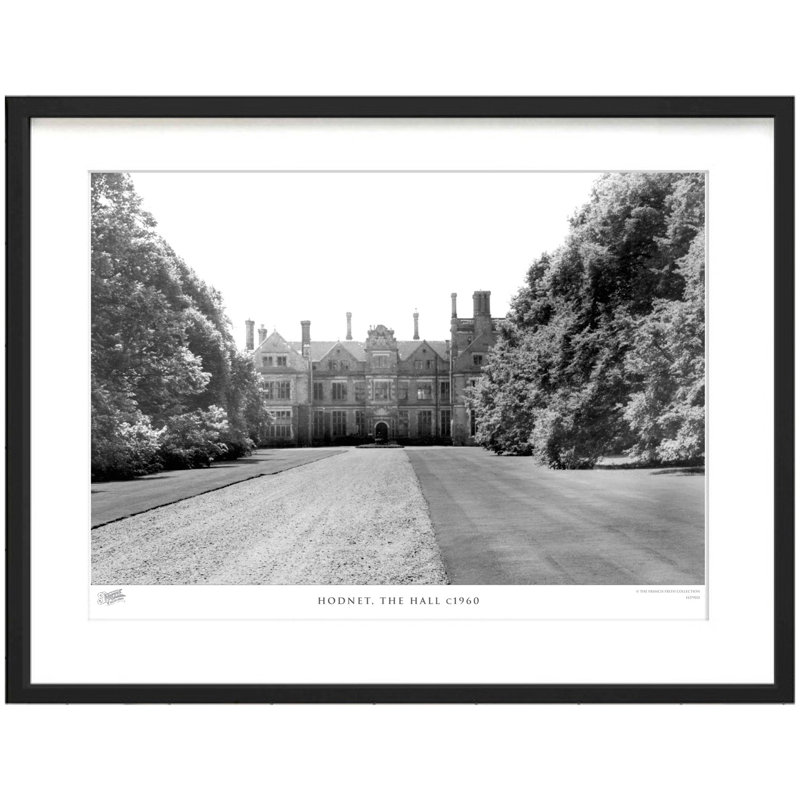 Hodnet, The Hall C1960 by Francis Frith - Single Picture Frame Print, 60cm H x 80cm W x 2.3cm D