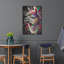  «Alpaca Abstract» par Rey Klimt, art mural en métal, 24 po x 36 po-88543390