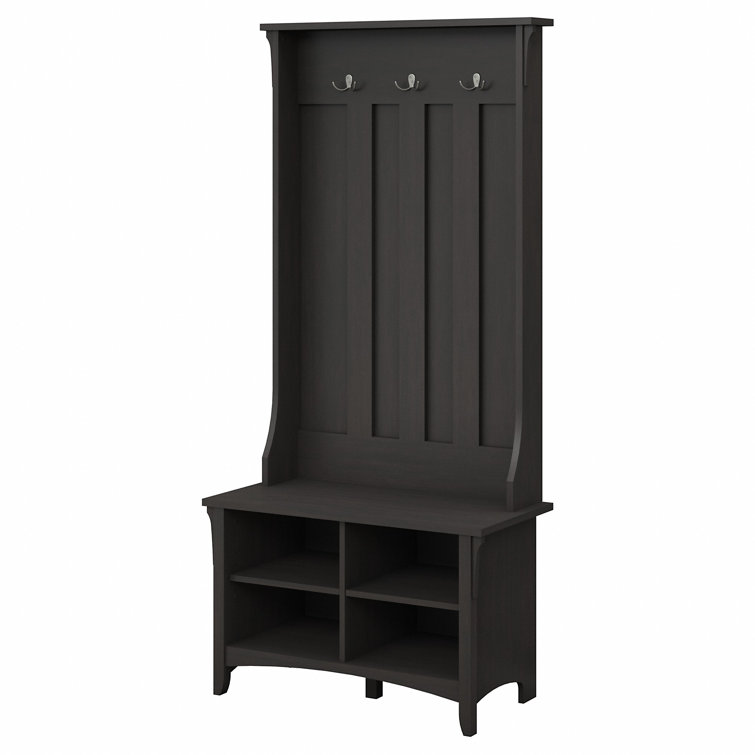 Pernell Hall Tree 32'' Wide with Bench and Shoe Storage