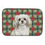 Tapis de vaisselle blanc épagneul tibétain blanc-119904640