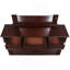 Commode à tiroirs Lyndon, cerisier