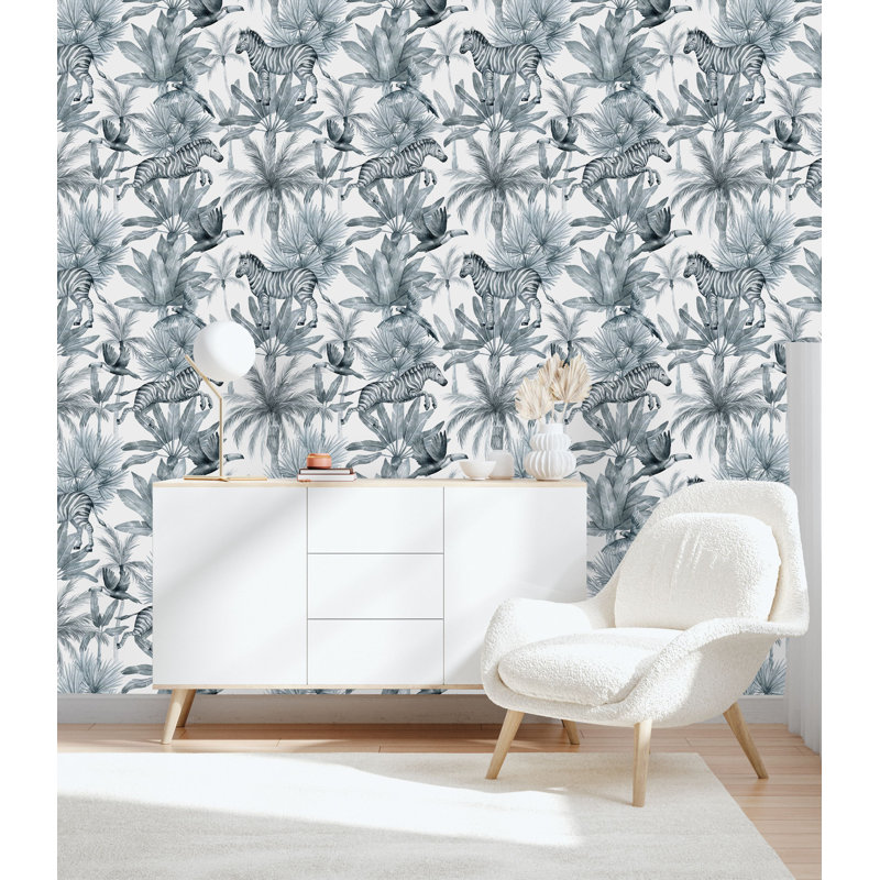 Panneau de papier peint Falk, L 10,4 po x l 25 po, Vinyle