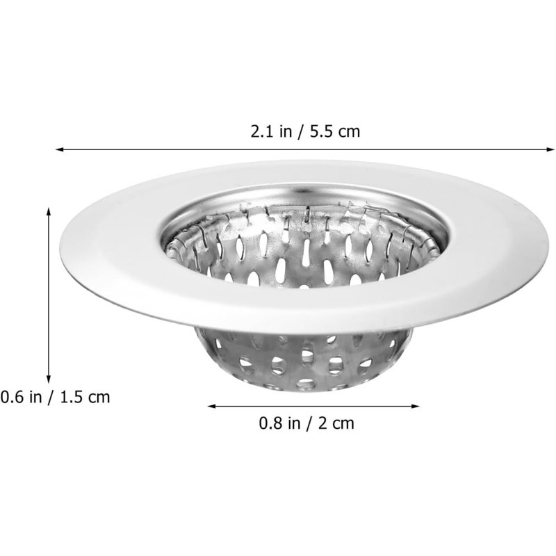 Stainless Steel Sink Strainer Kitchen Sink Strainer Plug For Kitchen Bathroom Wash Basin