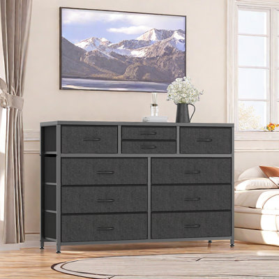 10 Drawers Dresser, Fabric Storage Drawers For Closets by Espiron Optimum