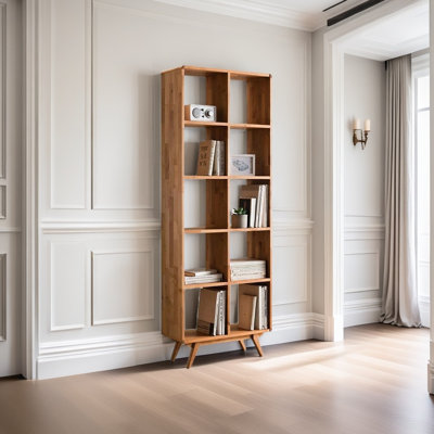 Nordic minimalist style bookcase