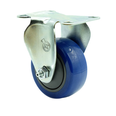 Polyurethane Wheel Rigid Top Plate Caster Brand