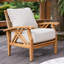 Murrin 2 - Piece Teak Outdoor Conversation Set With Cushions-846036063