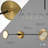 Torino 39-in Integrated LED ETL Certified Wall Sconce Light with Rotating LED Circular Disks