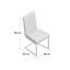 Warre 49.5cm H Upholstered Cantilever Chair-23597928