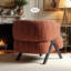 Chaise de loisir simple et tendance en chenille