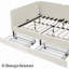 Lit double / double en velours avec 2 tiroirs, cadre de canapé-lit ajustable sans sommier, capacité de 300 lb-1413577714-1413577719