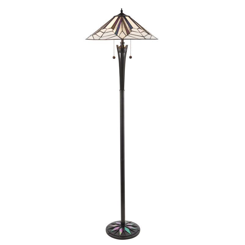 Feroz 156cm Black Traditional Floor Lamp