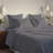 Hotel Luxurious Bamboo Blend Deep Pockets Breathable Cooling Bed Sheet Set 2000 Series-1060586715-1060586751