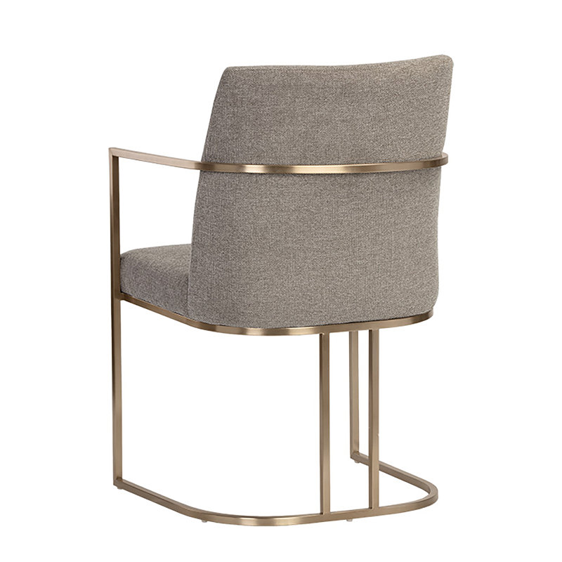Rayla Dining Armchair - Belfast Oyster Shell, Beige