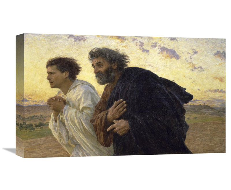 Reproduction d'art sur toile tendue, H 18,09 po x l 30 po x P 1,5 po